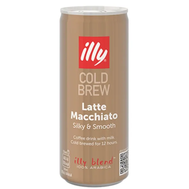 Illy Bevanda Caffe e Latte Macchiato Cold Brew 1pz/250ml 1pz