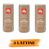 Illy Bevanda Caffe e Latte Macchiato Cold Brew 3pz/250ml 3pz