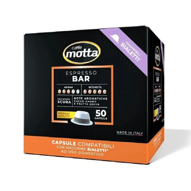 Motta Caffe Capsule Bialetti Bar 50pz