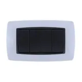 EcoPrice Placca 503 4Mod Bombe' Bianco SD88004-1