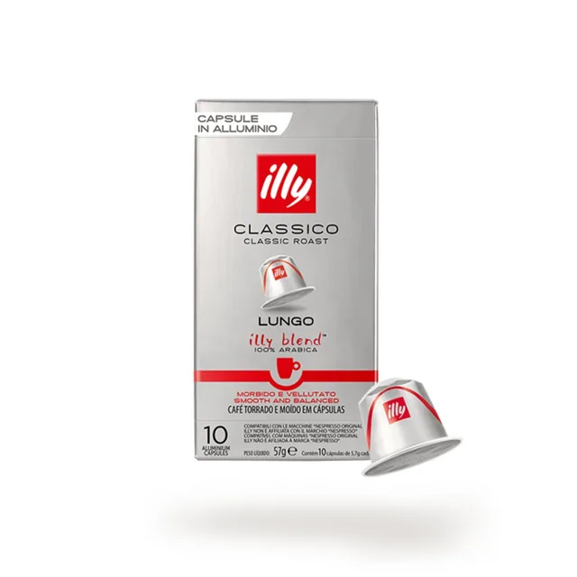 Illy Caffe Capsule Nespresso Classico Lungo 10pz