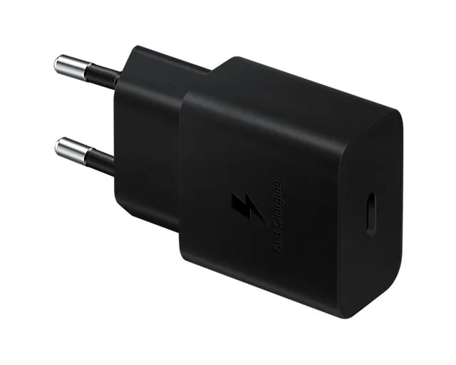 Samsung Caricatore 15W EP-T1510X PD USB-C + Cavo 1m USB-C Black