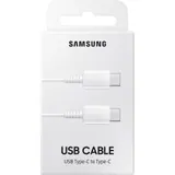 CAVO DI RICARICA SAMSUNG USB-C A USB-C 1M EP-DA705BWEGWW BIANCO