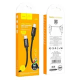 CAVO DI RICARICA HOCO USB-C A USB-C 1M 60W X89 NERO