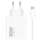 CARICABATTERIE DA RETE 90W XIAOMI BHR07ZBEU COMBO + CAVO USB-C WHITE