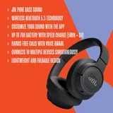 CUFFIE WIRELESS JBL TUNE 720BT NERE