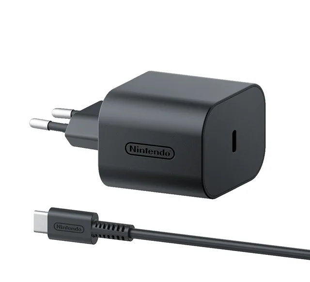 Nintendo 10015096 Caricabatterie per dispositivi mobili Console portatile Nero AC Interno