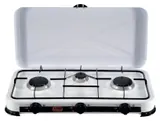 Vinco 76003 piano cottura Bianco Superficie piana 60 cm Gas 3 Fornello(i)