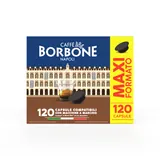 Caffè Borbone Capsule Compatibili sistema A Modo Mio - Miscela Nobile - 120 capsule
