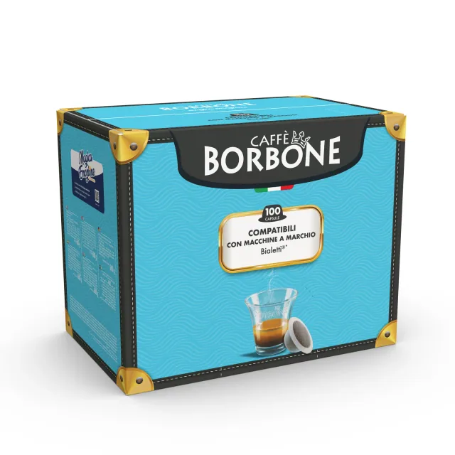 Borbone Caffe Capsule Bialetti Dek 100pz