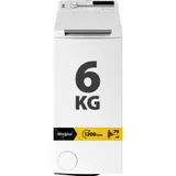 Whirlpool TDLR 6251BS IT/1 Lavatrice a Carica dall'Alto 1200g 6Kg Classe B