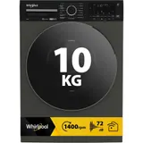 Whirlpool LAVATRICE 1400g 10Kg A-50% AUTODO NERA