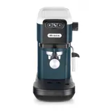 Ariete 1399 Macchina da caffè espresso Snow White, Per polvere e cialde ESE, 1300 W Capacità 1,1L, 15 bar di pressione, Filtro 1, 2 tazze e cialda ESE, Cappuccino, Bianco