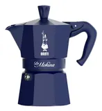 BIALETTI ELECTRIC CAFFETTIERA MEZZA TAZZA BLU NATALE