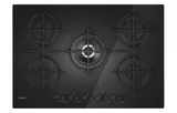 Candy CVG74WTB piano cottura Nero Da incasso 75 cm Gas 5 Fornelli