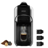 Cecotec FreeStyle Compact Macchina Per Caffè A Capsule e Polvere 3in1 0,6L Nespresso o Dolce Gusto