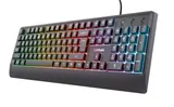 Trust 24758 Tastiera Gaming Retro Illuminata Nera