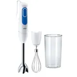 Braun Frullatore ad Immersione MQ3005WH 2 Velocit� 700W Bianco/Blu