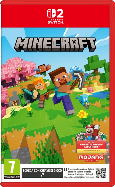 Switch 2 Minecraft (Game Key Card)