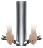 Dyson Asciugamani Airblade 9KJ HU03 Stainless Steel