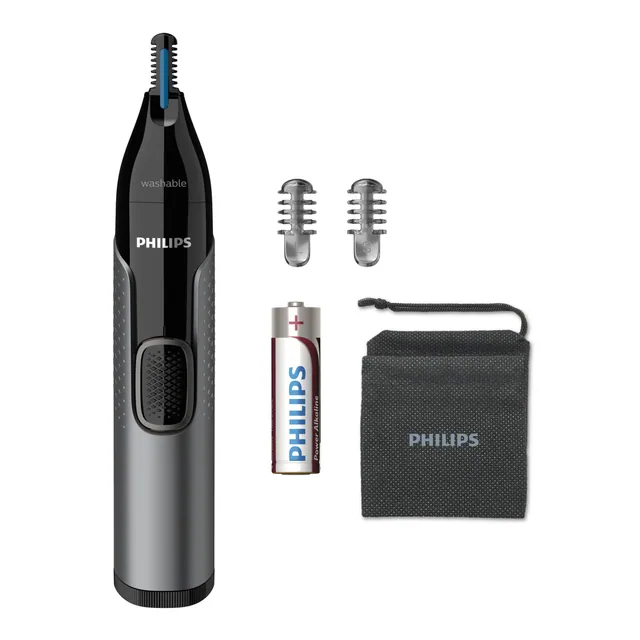 Philips Serie 3000 Rifinitore Taglia Peli Naso e Orecchie NT3650/16