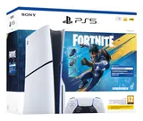 PS5 Console Disk Slim 1TB White +Fortnite Flowering C. ITA
