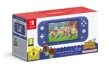 Switch Lite Console Animal Crossing Blue
