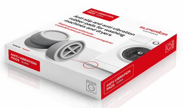 Superior SUPSLG001 accessorio e componente per lavatrice Base anti vibrazione 4 pz
