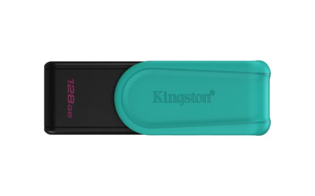 Kingston Technology DataTraveler 128GB Portable USB 3.2 Gen 1 Exodia S (Nero/Turchese)