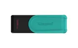 Kingston Technology DataTraveler 128GB Portable USB 3.2 Gen 1 Exodia S (Nero/Turchese)