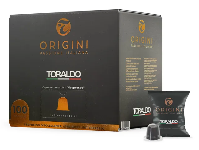 TORALDO 107154 capsula e cialda da caffè Capsule caffè 100 pz