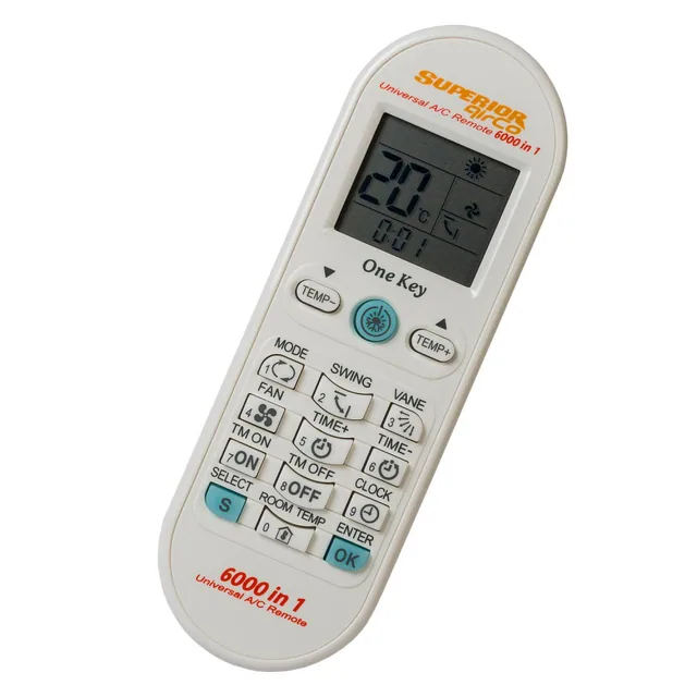 Superior AirCo 6000 telecomando IR Wireless Aria condizionata Pulsanti