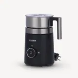 Severin SM 3585 montalatte e scaldalatte Nero, Argento