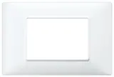 Vimar Plana 0T14653.01 Placca 3 moduli in tecnopolimero, 10 pezzi, bianco