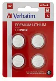 BATTERIA VERBATIM 4PZ CR2032 49533