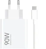 CARICABATTERIE DA RETE 90W XIAOMI BHR07ZBEU COMBO + CAVO USB-C WHITE