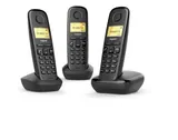 CORDLESS GIGASET A170 TRIO BLACK