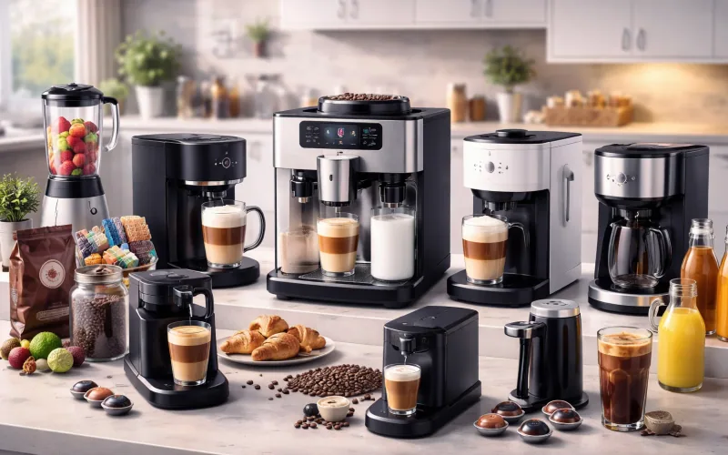 Caffe', Bevande e Macchine