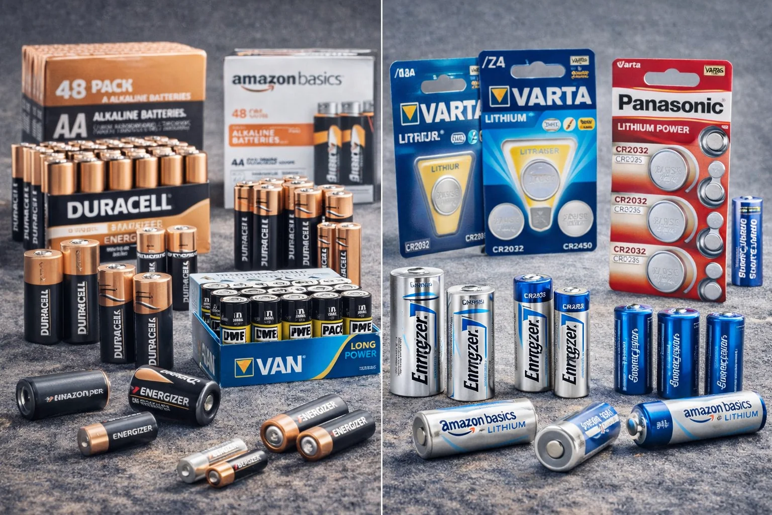 Alcaline e Litio/Alkaline & Lithium